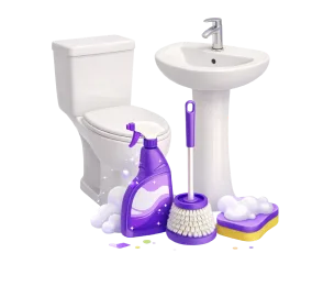 Bathroom Surface Cleaning