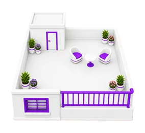 Terrace Cleaning
